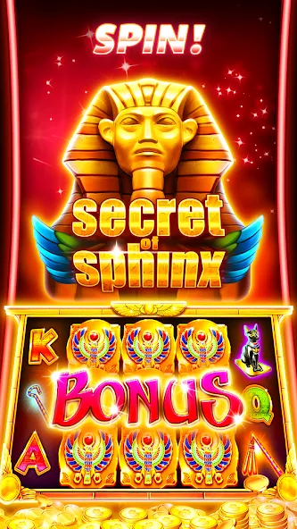 Treasure Slots - Vegas Slots & [МОД: Все открыто, Дополнительные деньги и Меню MOD] Screenshot 1