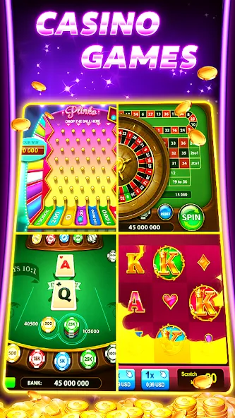 Treasure Slots - Vegas Slots & [МОД: Все открыто, Дополнительные деньги и Меню MOD] Screenshot 3