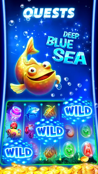 Treasure Slots - Vegas Slots & [МОД: Все открыто, Дополнительные деньги и Меню MOD] Screenshot 4