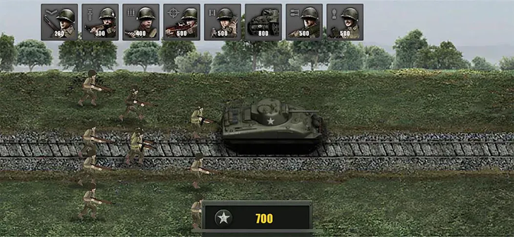 Warfare War Troops (Военное сражение Война Войска) [МОД: Все открыто, Дополнительные деньги и Меню MOD] Screenshot 2