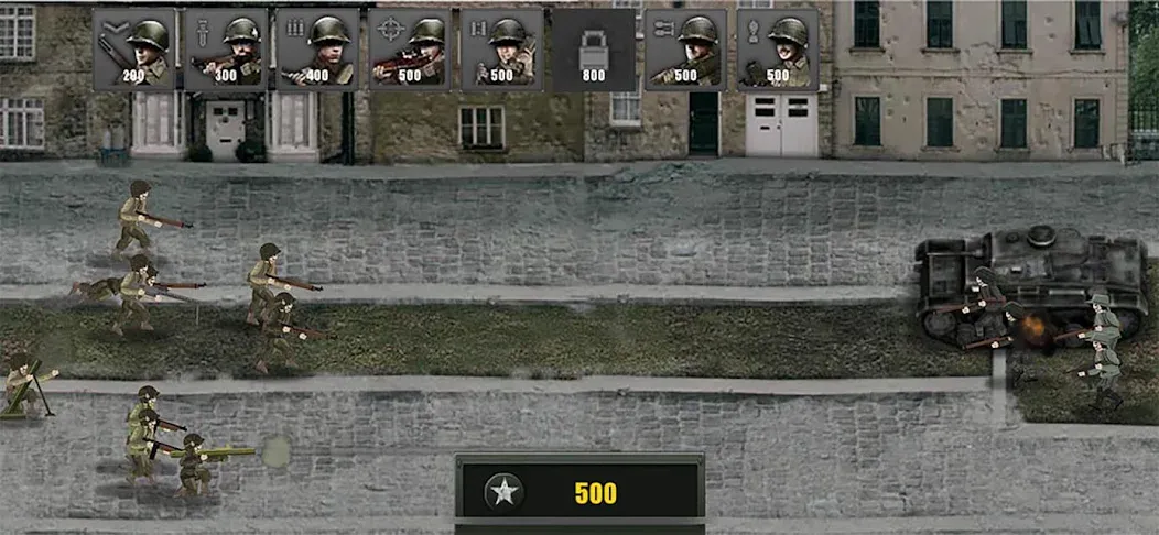 Warfare War Troops (Военное сражение Война Войска) [МОД: Все открыто, Дополнительные деньги и Меню MOD] Screenshot 3