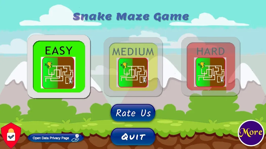 Snake Maze game (Змеиная лабиринтная игра) [МОД: Деньги, Монеты и Меню MOD] Screenshot 1