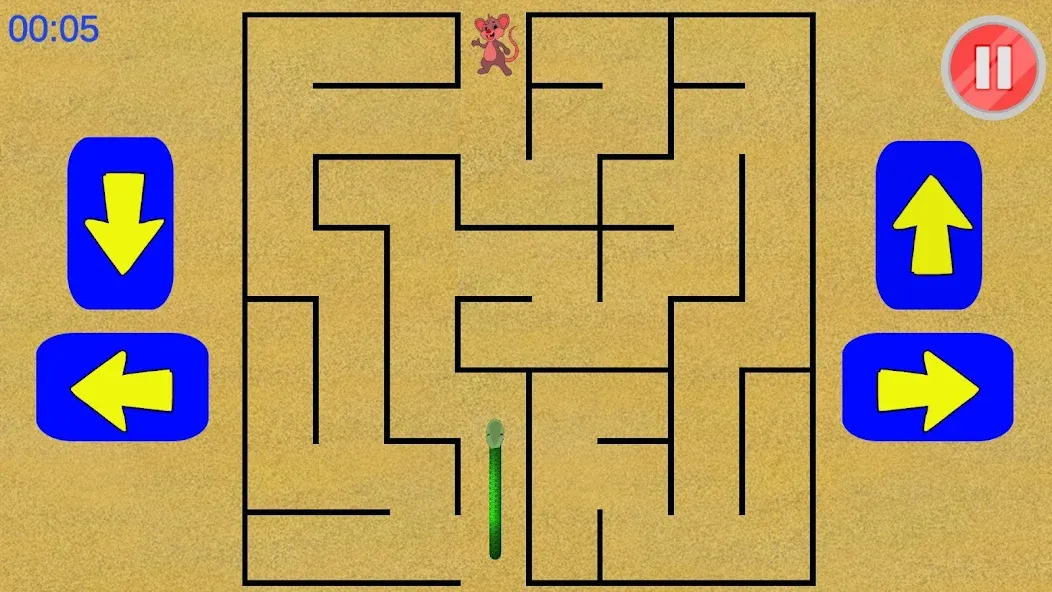 Snake Maze game (Змеиная лабиринтная игра) [МОД: Деньги, Монеты и Меню MOD] Screenshot 3