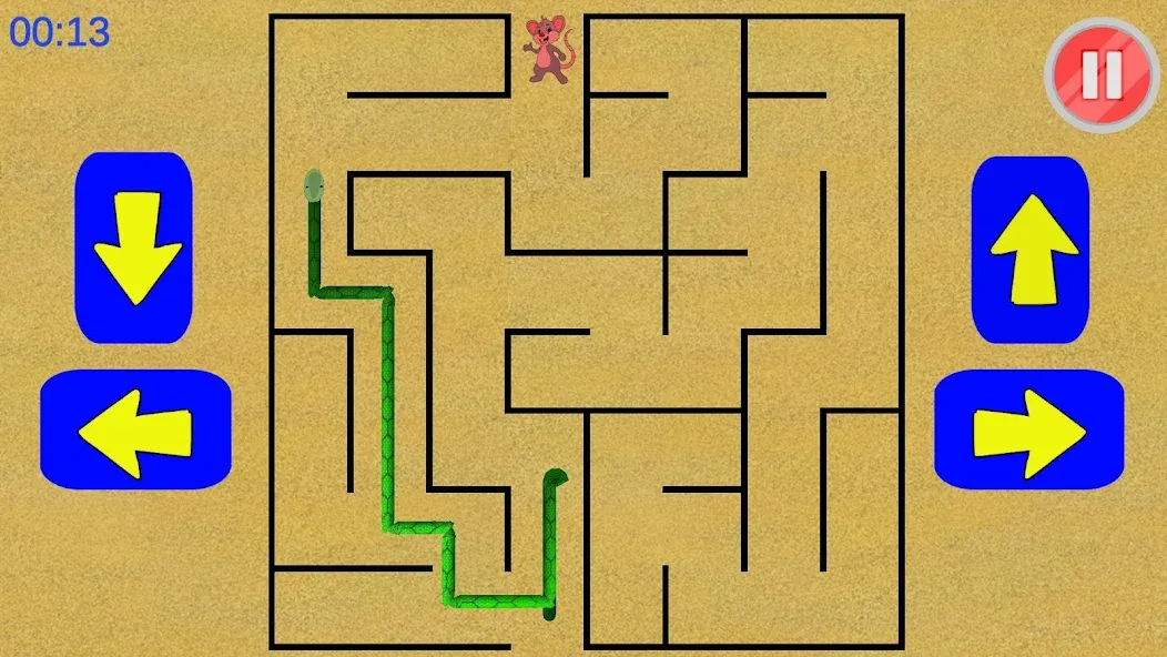 Snake Maze game (Змеиная лабиринтная игра) [МОД: Деньги, Монеты и Меню MOD] Screenshot 4