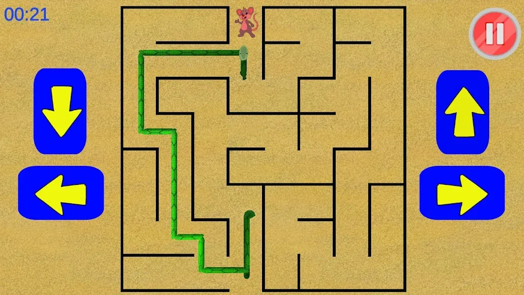 Snake Maze game (Змеиная лабиринтная игра) [МОД: Деньги, Монеты и Меню MOD] Screenshot 5