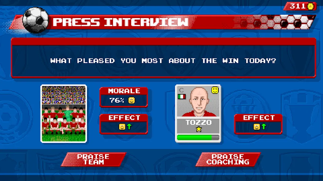 Retro Goal (Ретро Гол) [МОД: Много денег, Монет и Все открыто] Screenshot 5