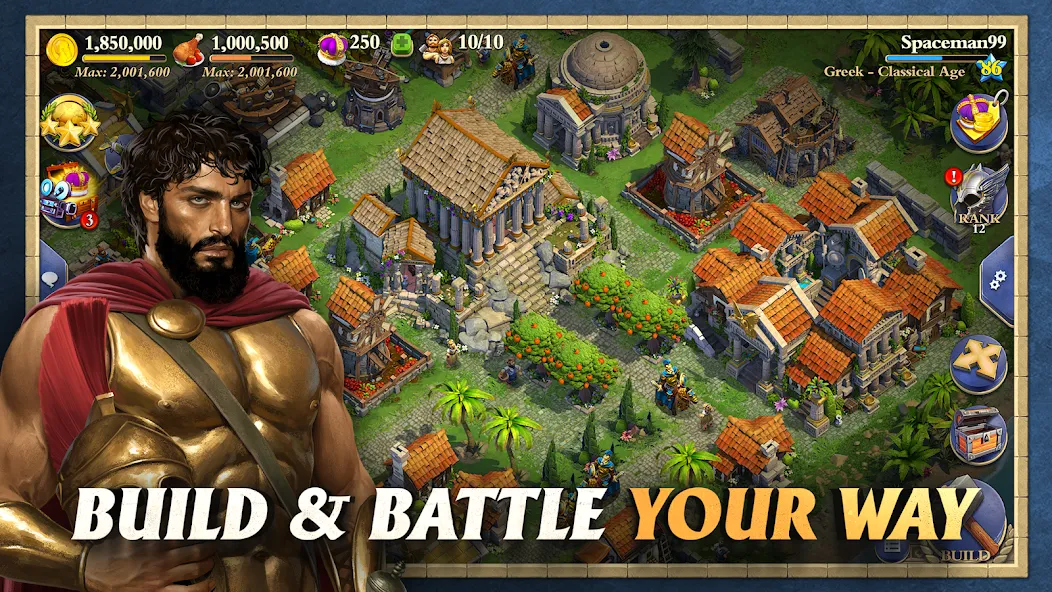 DomiNations Asia (Доминейшнс Азия) [МОД: Много монет, Открытые уровни и Мега MOD] Screenshot 3