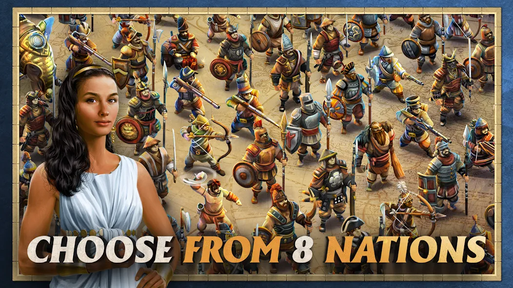 DomiNations Asia (Доминейшнс Азия) [МОД: Много монет, Открытые уровни и Мега MOD] Screenshot 5