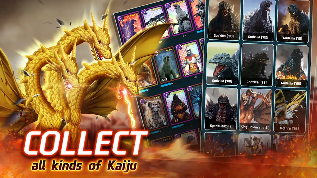 Godzilla Defense Force (Годзилла Дефенс Форс) [МОД: Меню, Бесконечные монеты и Открытые уровни] Screenshot 2