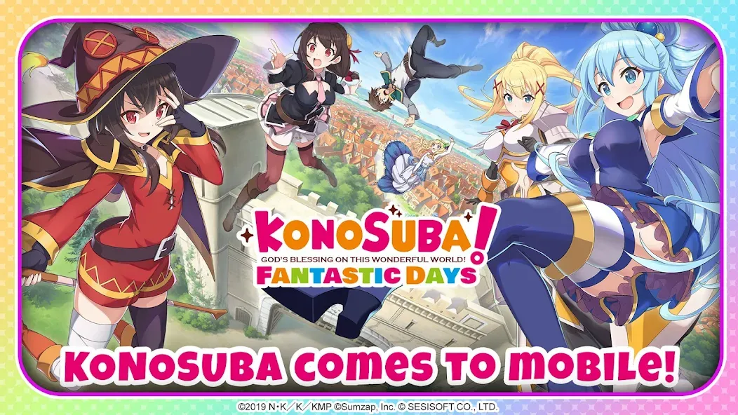 KonoSuba: Fantastic Days (Коносуба) [МОД: Много денег, Монет и Все открыто] Screenshot 1