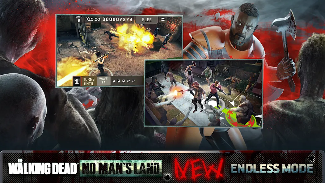 The Walking Dead No Man's Land [МОД: Деньги, Монеты и Меню MOD] Screenshot 1