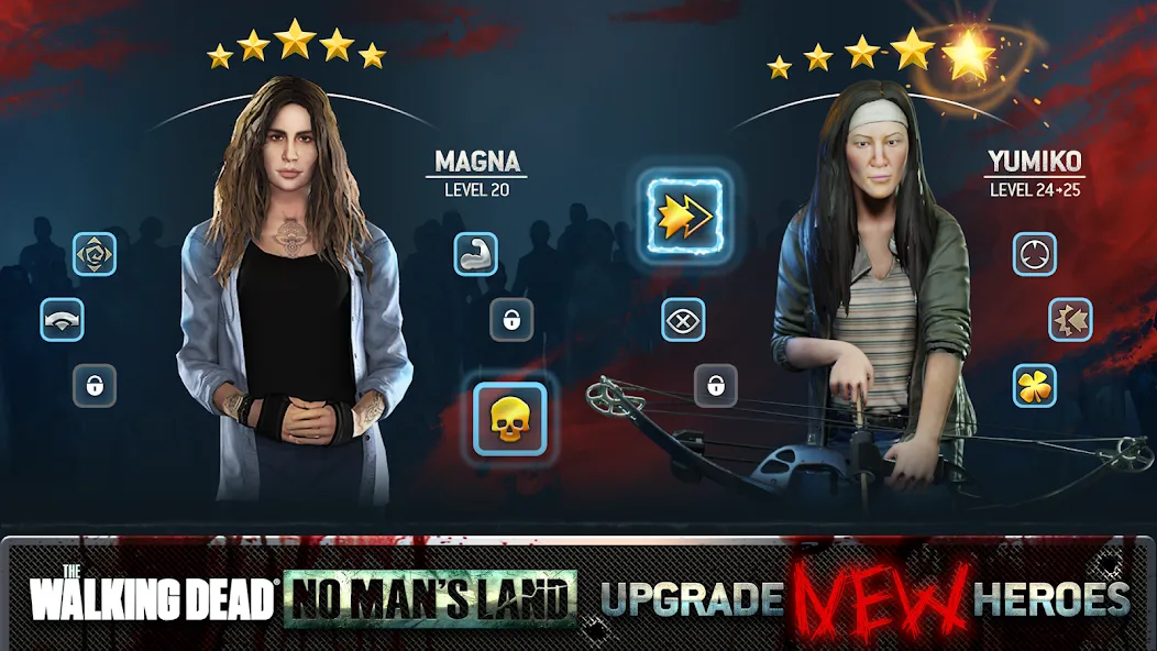 The Walking Dead No Man's Land [МОД: Деньги, Монеты и Меню MOD] Screenshot 2