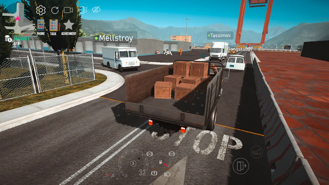Nextgen: Truck Simulator Drive (Некстджен) [МОД: Много монет, Открытые уровни и Мега MOD] Screenshot 3