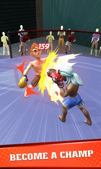 Muscle Tycoon 3D: MMA Boxing (Масл Тайкун 3D) [МОД: Много монет, Открытые уровни и Мега MOD] Screenshot 5