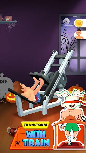 Idle Workout Master: MMA hero (Айдл Воркаут Мастер) [МОД: Меню, Бесконечные монеты и Открытые уровни] Screenshot 4
