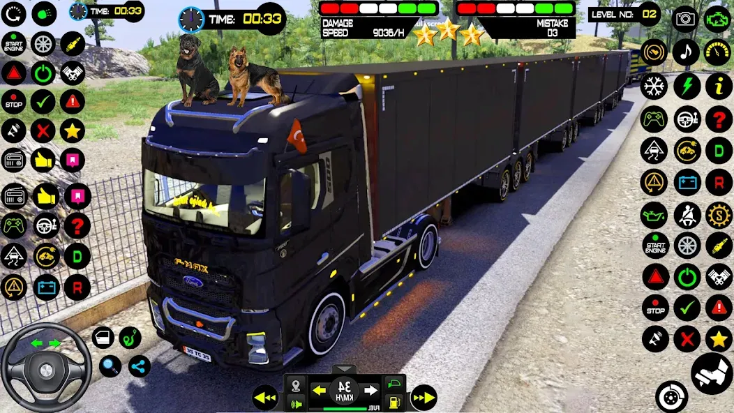 Cargo Truck Driving Truck Game (Ойл трек геймс симулятор 3D) [МОД: Много денег, Монет и Все открыто] Screenshot 3