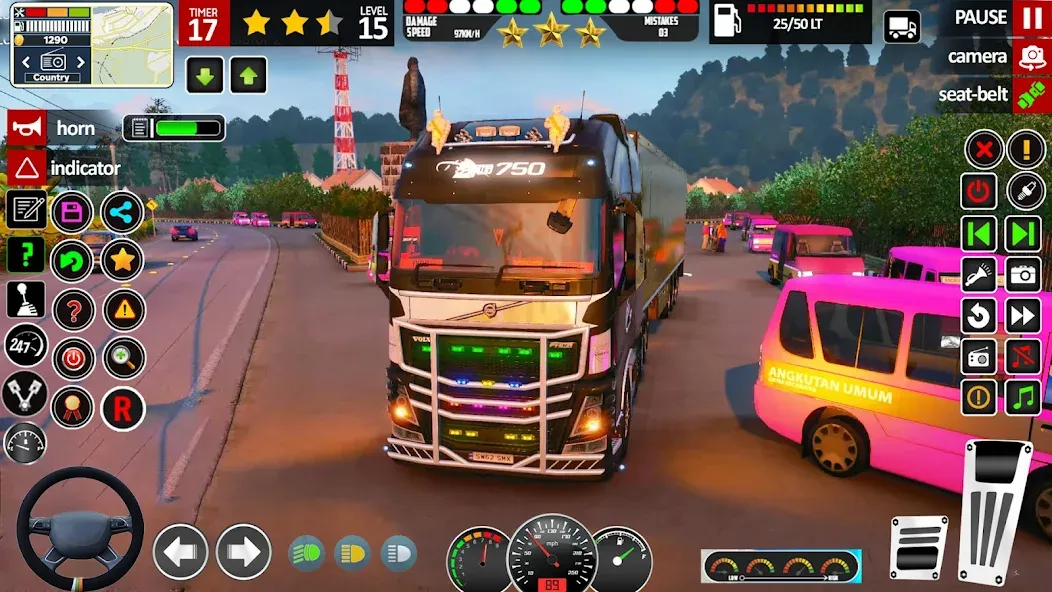 Cargo Truck Driving Truck Game (Ойл трек геймс симулятор 3D) [МОД: Много денег, Монет и Все открыто] Screenshot 5