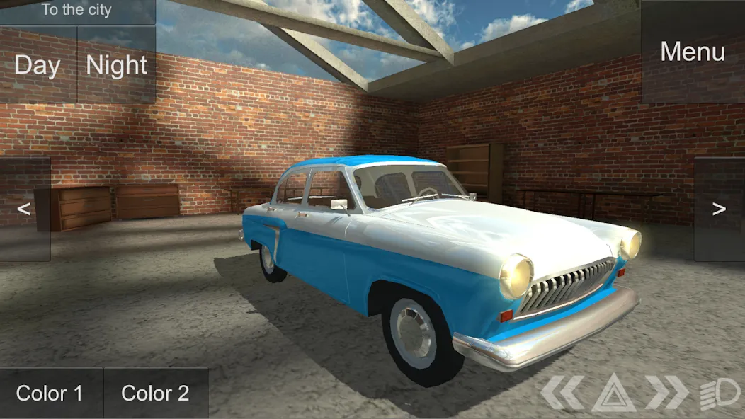 Russian Classic Car Simulator (Русский Классический Автосимулятор) [МОД: Бесконечные деньги, Монеты и Мега MOD] Screenshot 1
