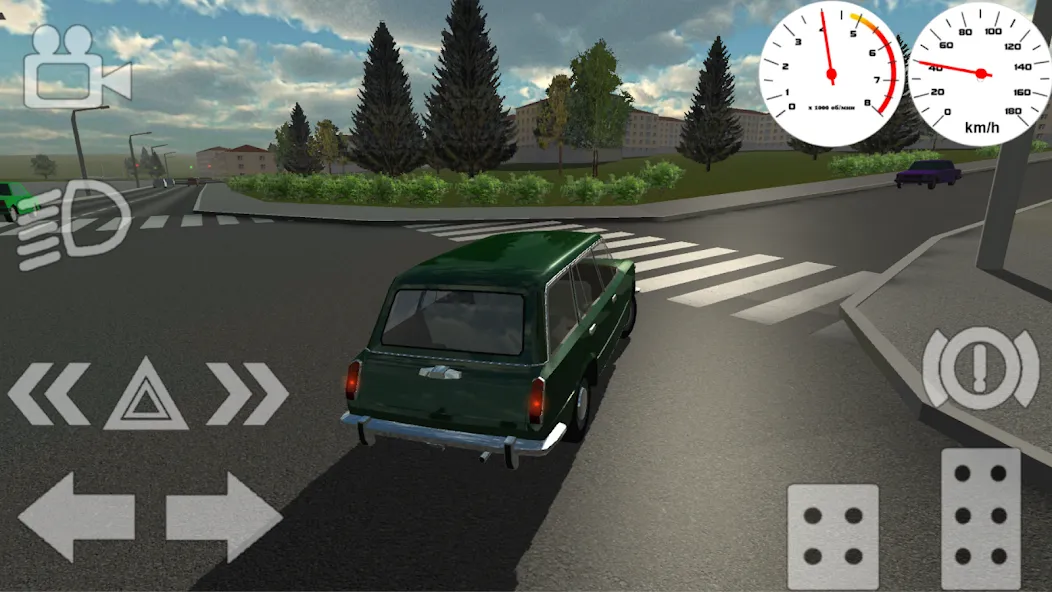 Russian Classic Car Simulator (Русский Классический Автосимулятор) [МОД: Бесконечные деньги, Монеты и Мега MOD] Screenshot 3