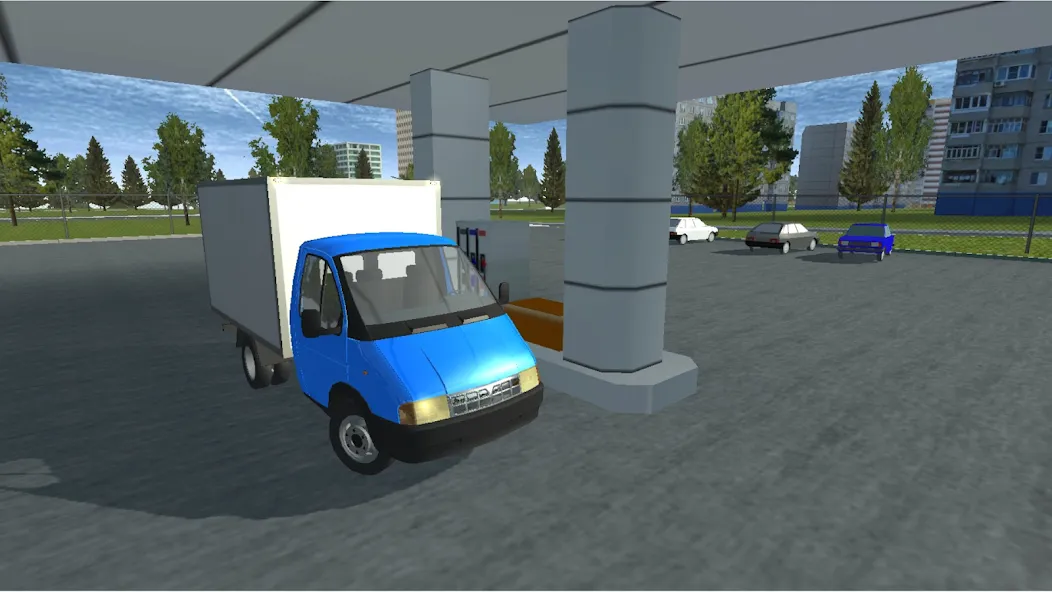 Russian Light Truck Simulator (Русский Симулятор Легкого Грузовика) [МОД: Много монет, Открытые уровни и Мега MOD] Screenshot 4