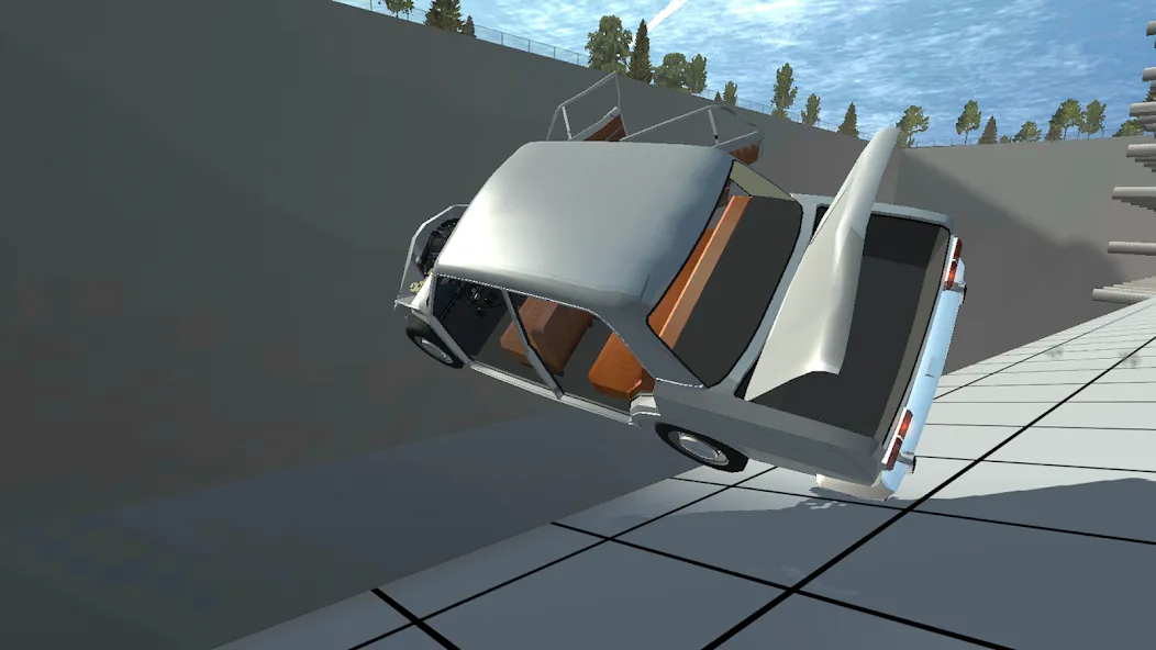 Simple Car Crash Physics Sim (Симулятор физики простого автомобильного столкновения) [МОД: Меню, Бесконечные монеты и Открытые уровни] Screenshot 2