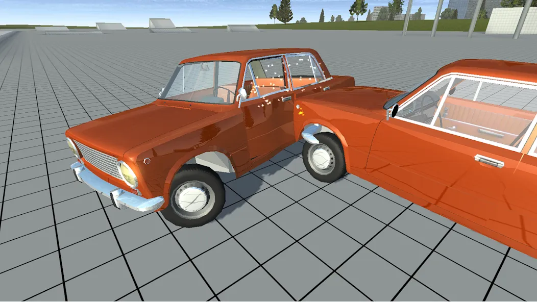 Simple Car Crash Physics Sim (Симулятор физики простого автомобильного столкновения) [МОД: Меню, Бесконечные монеты и Открытые уровни] Screenshot 3