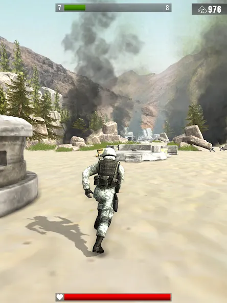 Infantry Attack: War 3D FPS (Инфантерийская атака) [МОД: Все открыто, Дополнительные деньги и Меню MOD] Screenshot 4