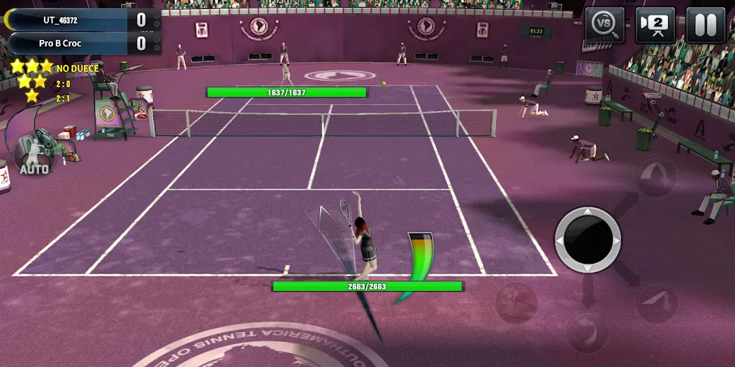 Ultimate Tennis: 3D online spo (Ультимейт Теннис) [МОД: Деньги, Монеты и Меню MOD] Screenshot 5
