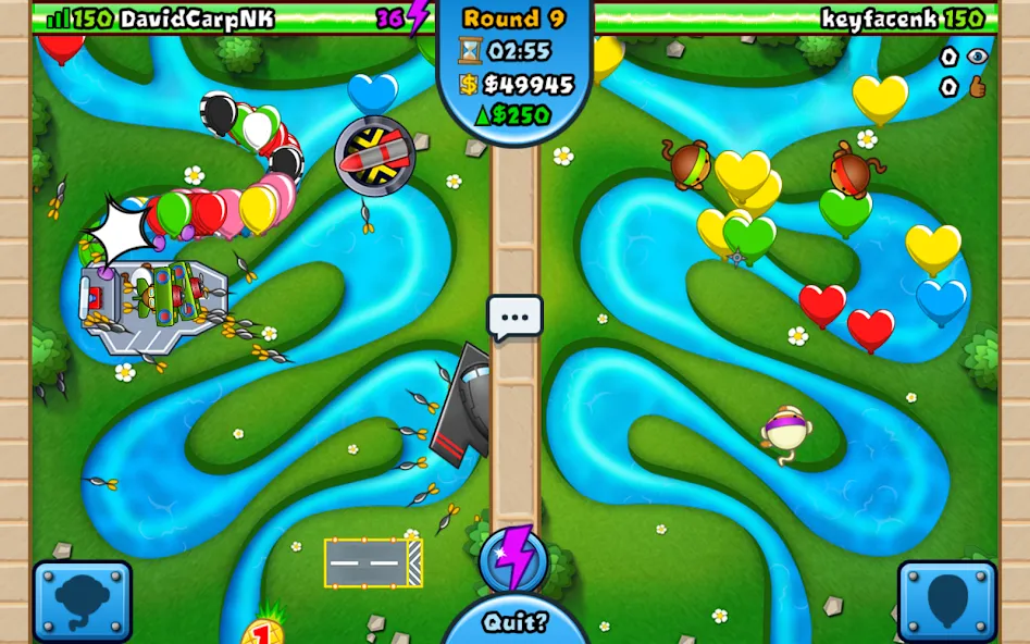 Bloons TD Battles (Блунс ТД Батлз) [МОД: Много монет, Открытые уровни и Мега MOD] Screenshot 4