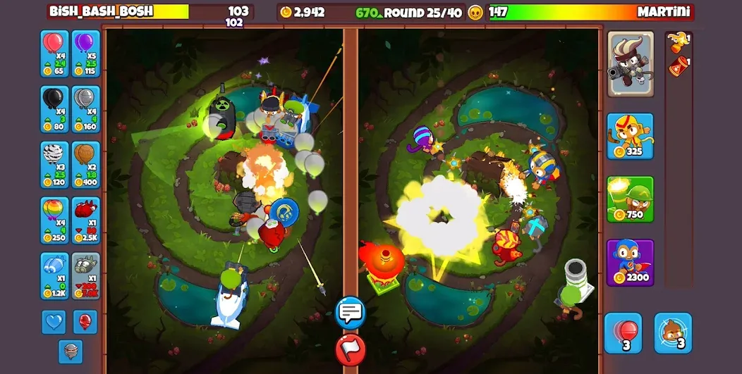 Bloons TD Battles 2 (Блунс ТД Батлс 2) [МОД: Бесконечные деньги, Монеты и Мега MOD] Screenshot 5