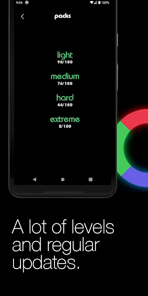 Logic circles. Puzzle game. [МОД: Деньги, Монеты и Меню MOD] Screenshot 5