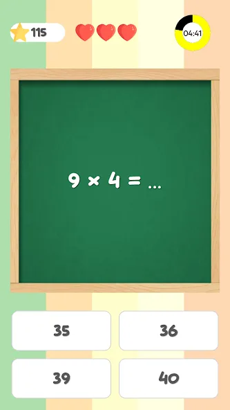 Math Quiz [МОД: Все открыто, Дополнительные деньги и Меню MOD] Screenshot 4