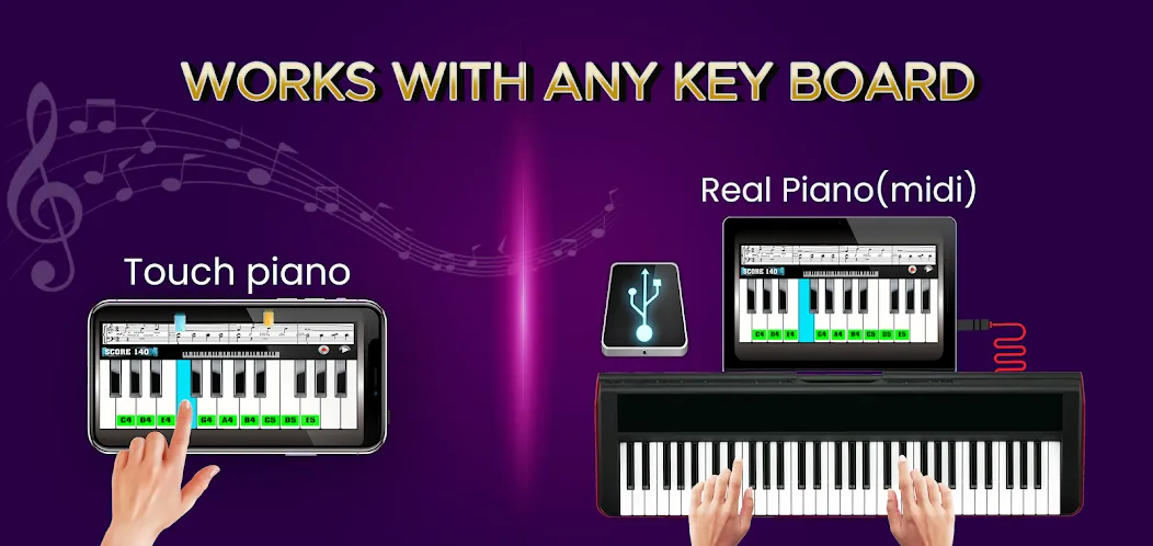Real Piano Teacher [МОД: Бесконечные деньги, Монеты и Мега MOD] Screenshot 5