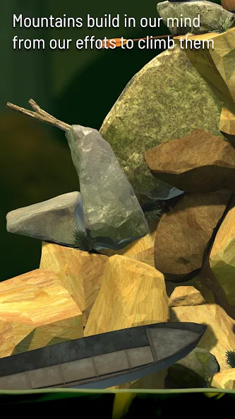 Getting Over It (Геттинговерит) [МОД: Меню, Бесконечные монеты и Открытые уровни] Screenshot 4