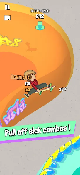 Perfect Grind (Перфект Гринд) [МОД: Все открыто, Дополнительные деньги и Меню MOD] Screenshot 2