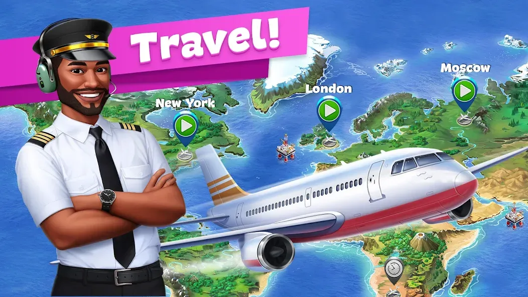 Airplane Chefs - Cooking Game (Эйрплейн Чефз) [МОД: Деньги, Монеты и Меню MOD] Screenshot 2
