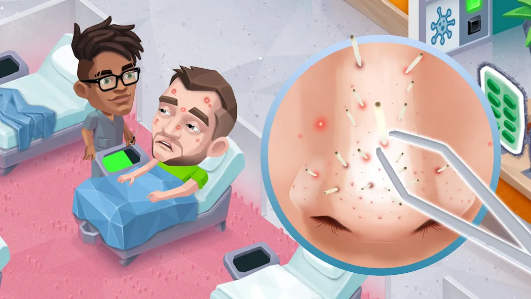 Happy Clinic: Hospital Game [МОД: Меню, Бесконечные монеты и Открытые уровни] Screenshot 3
