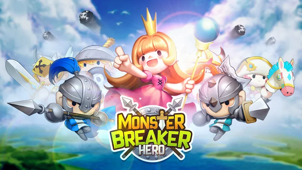 Monster Breaker Hero (Монстер Брейкер Герой) [МОД: Бесконечные деньги, Монеты и Мега MOD] Screenshot 1