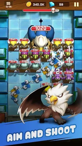Monster Breaker Hero (Монстер Брейкер Герой) [МОД: Бесконечные деньги, Монеты и Мега MOD] Screenshot 2