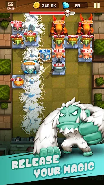 Monster Breaker Hero (Монстер Брейкер Герой) [МОД: Бесконечные деньги, Монеты и Мега MOD] Screenshot 4
