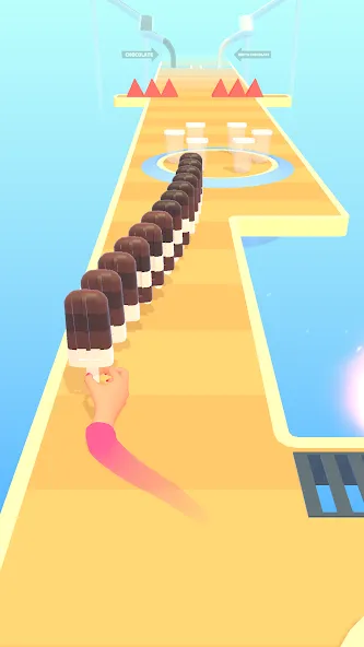Popsicle Stack (Попсикл Стэк) [МОД: Бесконечные деньги, Монеты и Мега MOD] Screenshot 2