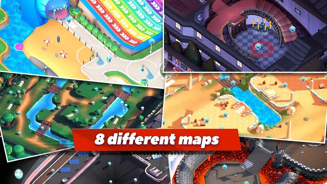 Crash of Cars (Краш оф Карс) [МОД: Все открыто, Дополнительные деньги и Меню MOD] Screenshot 3