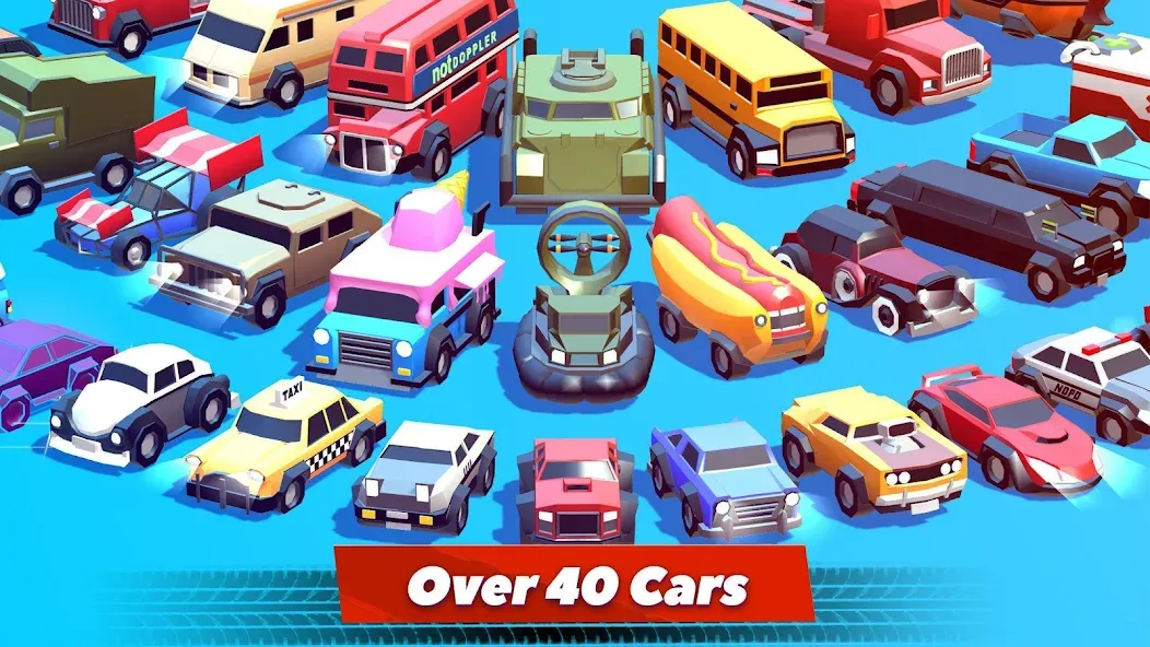 Crash of Cars (Краш оф Карс) [МОД: Все открыто, Дополнительные деньги и Меню MOD] Screenshot 4