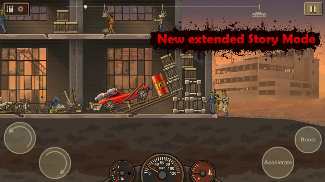 Earn to Die 2 (Ирн ту Дай 2) [МОД: Все открыто, Дополнительные деньги и Меню MOD] Screenshot 2
