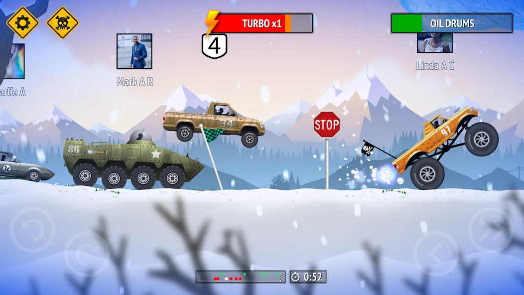 Renegade Racing (Ренегад Рейсинг) [МОД: Много монет, Открытые уровни и Мега MOD] Screenshot 1