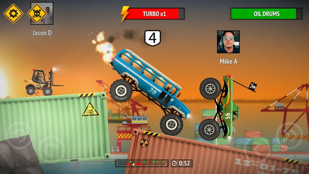 Renegade Racing (Ренегад Рейсинг) [МОД: Много монет, Открытые уровни и Мега MOD] Screenshot 2