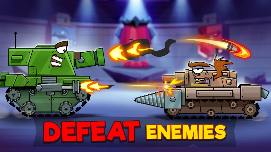 Tanks Arena io: Craft & Combat (Танки Арена ио) [МОД: Много денег, Монет и Все открыто] Screenshot 1
