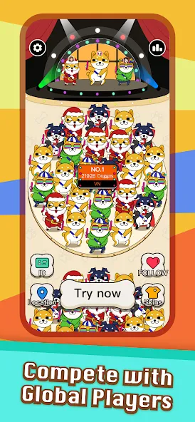 Doggo Go - Meme, Match 3 Tiles (Догго Го) [МОД: Все открыто, Дополнительные деньги и Меню MOD] Screenshot 2