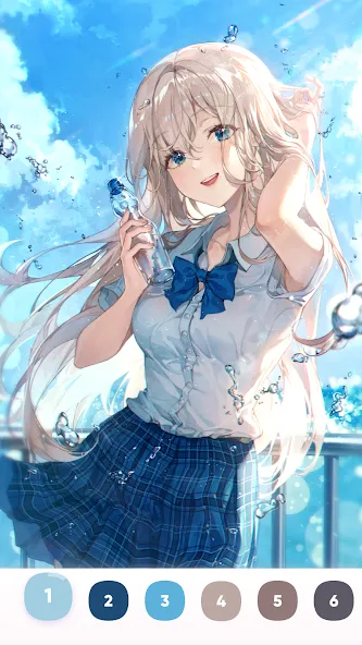 Color Time - Paint by Number (Колор Тайм) [МОД: Деньги, Монеты и Меню MOD] Screenshot 4