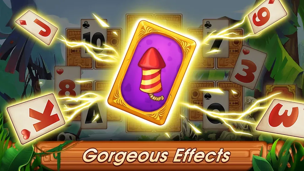 Solitaire Tripeaks: Card Games (Солитер Трипикс) [МОД: Меню, Бесконечные монеты и Открытые уровни] Screenshot 2